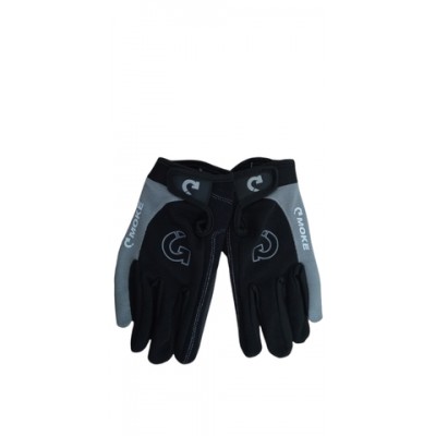 LUVA DE CICLISMO GEL LONGO PRETO (P)