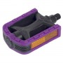 PEDAL SUECO SEM ESFERA BICOLOR SPORT PRETO/ROXO