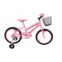 BICICLETA ARO 16 MTB FEMININO ROSA