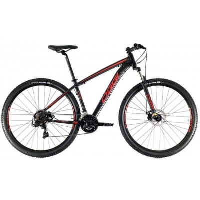 BICICLETA ARO 29 HACKER SPORT PRETO/VERMELHO TAM 15 AN21