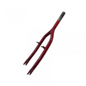 GARFO 24 MTB COM PIVÔ CANTILEVER VERMELHO