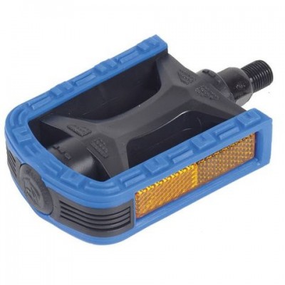 PEDAL SUECO SEM ESFERA BICOLOR SPORT PRETO/AZUL