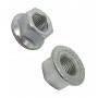 PORCA EIXO TRASEIRO  3/8 COM FLANGE