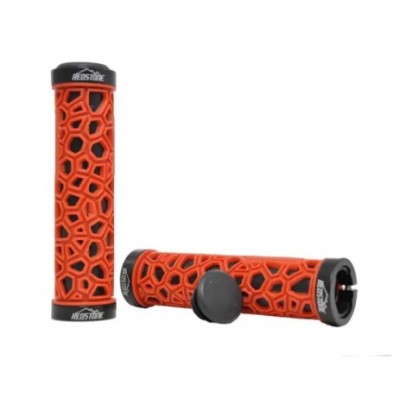 MANOPLA GEL MTB CANYON PRETA/VERMELHO 130MM PR