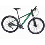 BICICLETA ARO 29 ALUMINIUM ALFAMEQ PRETO/VERDE TAM 17