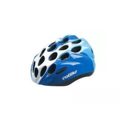 CAPACETE CICLISMO KITTEN AZUL/BRANCO (P)