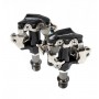 PEDAL ALUMINIUM MTB COM ROLAMENTO CLIP PRETO