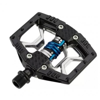 PEDAL INGLES CRANK BROTHE-DOUBLE SHOT 2 PRETO