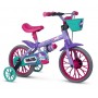 BICICLETA 12 FEM. CECIZINHA VIOLETA/ROSA UN