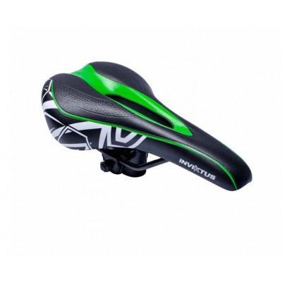 SELIM MTB STORM COURO VAZADO PRETO/VERDE 20