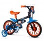 BICICLETA 12 MASC. POWER REX LARANJA/PTO UN